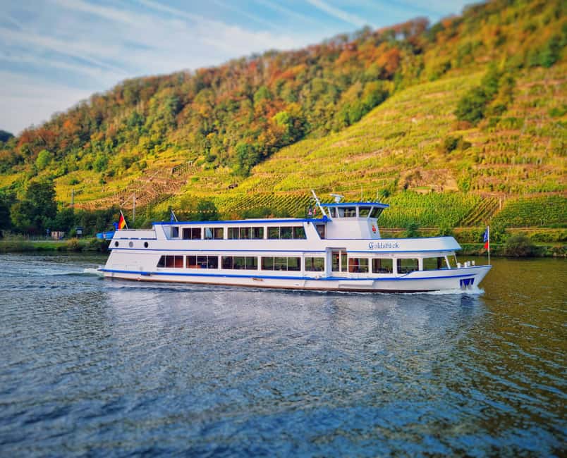 2-River Day-trip by boat to Koblenz and return from Alken - Your 2.5 hours at Deutsches Eck