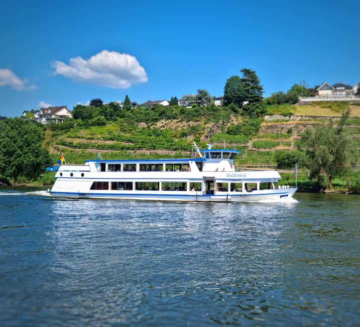 2-River Day-trip by boat to Koblenz and return from Alken - Leaving Alken and entering castle country