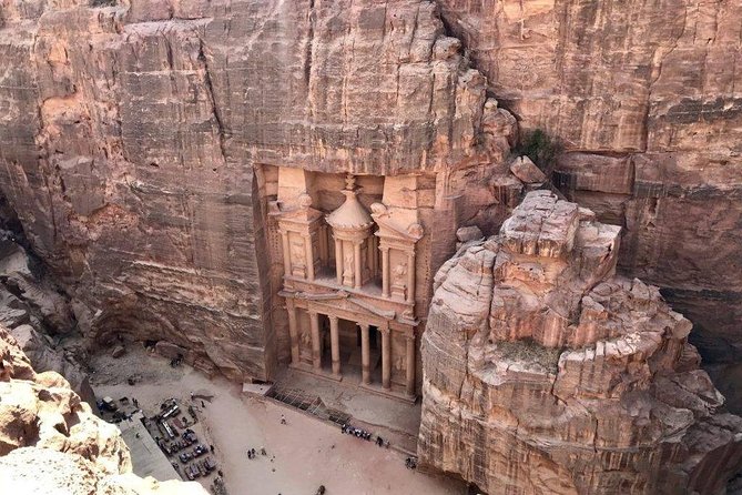A Full Day Trip To Petra From Amman - The colonnaded streets and Qasr al-Bint