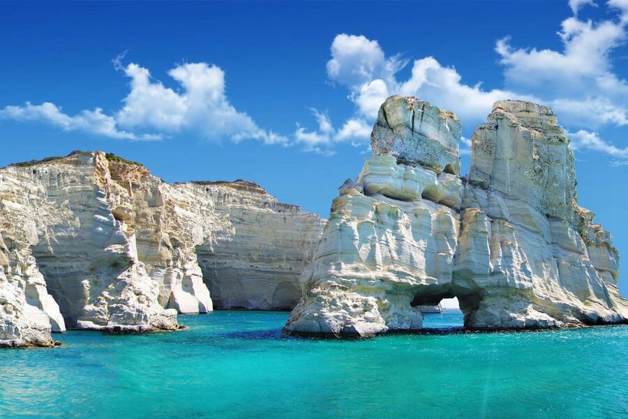 Adamas: Kleftiko Sailing Day Trip with Snorkeling and Lunch - Cape Vani and the wilder west coast
