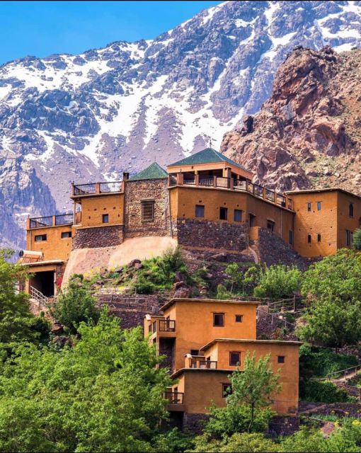Agafay Desert & Atlas Mountain & Camel Ride Day Trip & Lunch - The one-hour walk to the waterfall