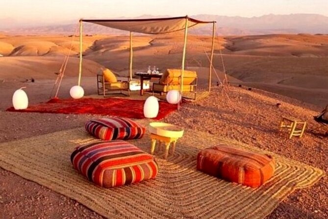 Agafay Desert & Berber villages & Atlas Mountains, Full Day Trip From Marrakech - Lunch in Tnirt and the cost question