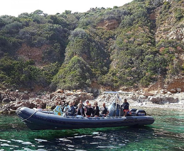Ajaccio/Porticcio: Scandola & Piana Semi-Rigid Boat Day Trip - The day at a glance
