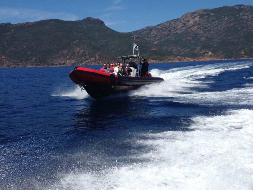 Ajaccio/Porticcio: Scandola & Piana Semi-Rigid Boat Day Trip - Small details that make the day better