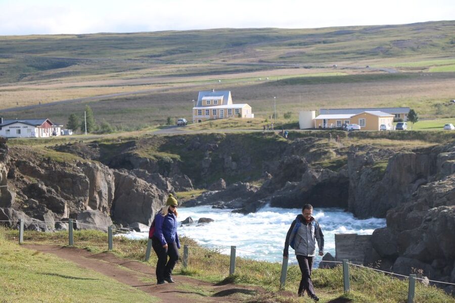 Akureyri: Day Trip to Goðafoss, Lake Mývatn & Nature Baths - Grjótagjá Cave and a brief look underground