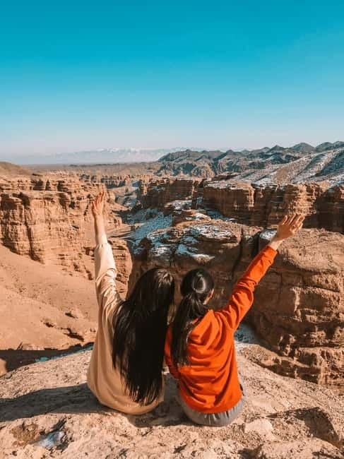 Almaty: Kolsai-Kaindy Lakes and Charyn Canyons Day Trip - Black Canyon and Moon Canyon photo stops