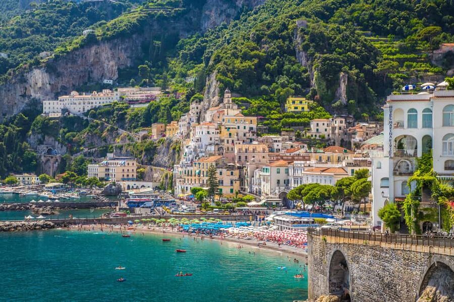 Amalfi Coast by Sea: Day Trip from Naples - What you see from the return sailing