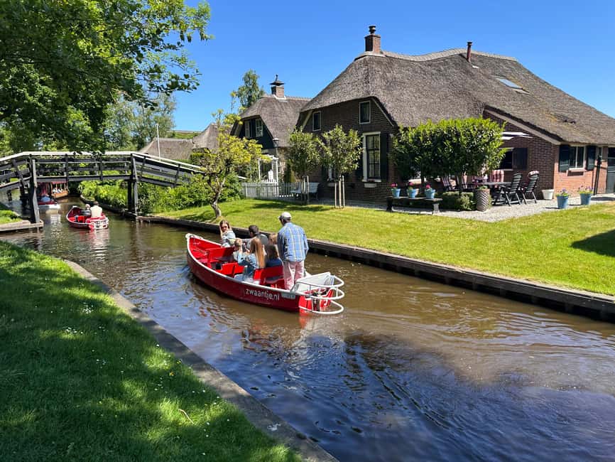 Amsterdam: Giethoorn Day Trip, with several guided options - Booking, Cancellations, and Timing
