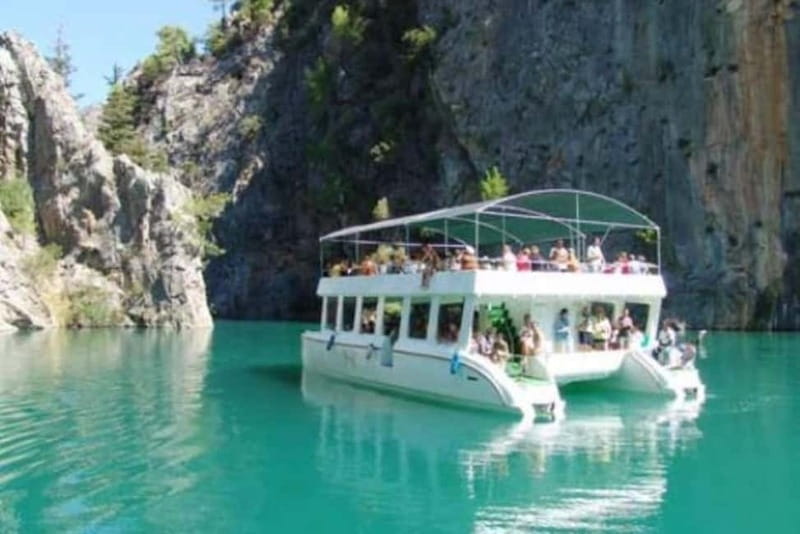 Antalya/Side: Green Canyon Day Trip with Boat Tour and Lunch - The small canyon cruise before lunch