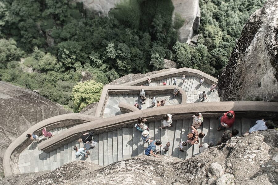 Athens: Meteora Day Trip with Central Pickup & Audio Guide - The ride back to Athens