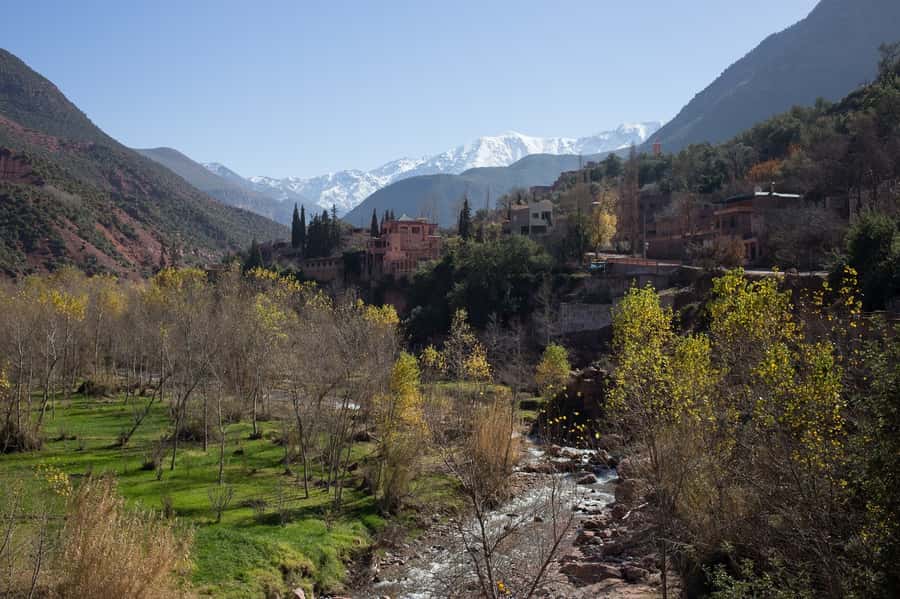 Atlas Mountains and 4 Valleys Day Trip - Waterfalls, Orchards, and the Ait Souka Lunch