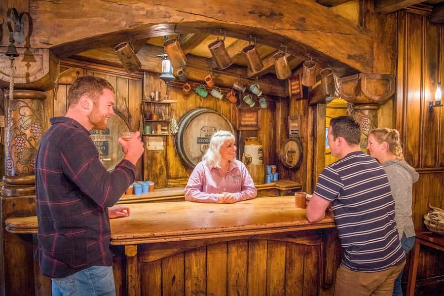 Auckland: Hobbiton Movie Set Day Trip with Festive Lunch - A Hobbit-sized buffet in the Party Marquee