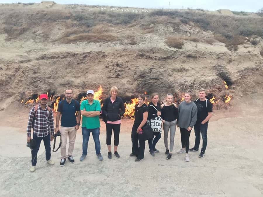 Baku: Gobustan, Volcanoes, Fire Temple and Yanardag Day Trip - Ateshgah, the temple of fire worshippers