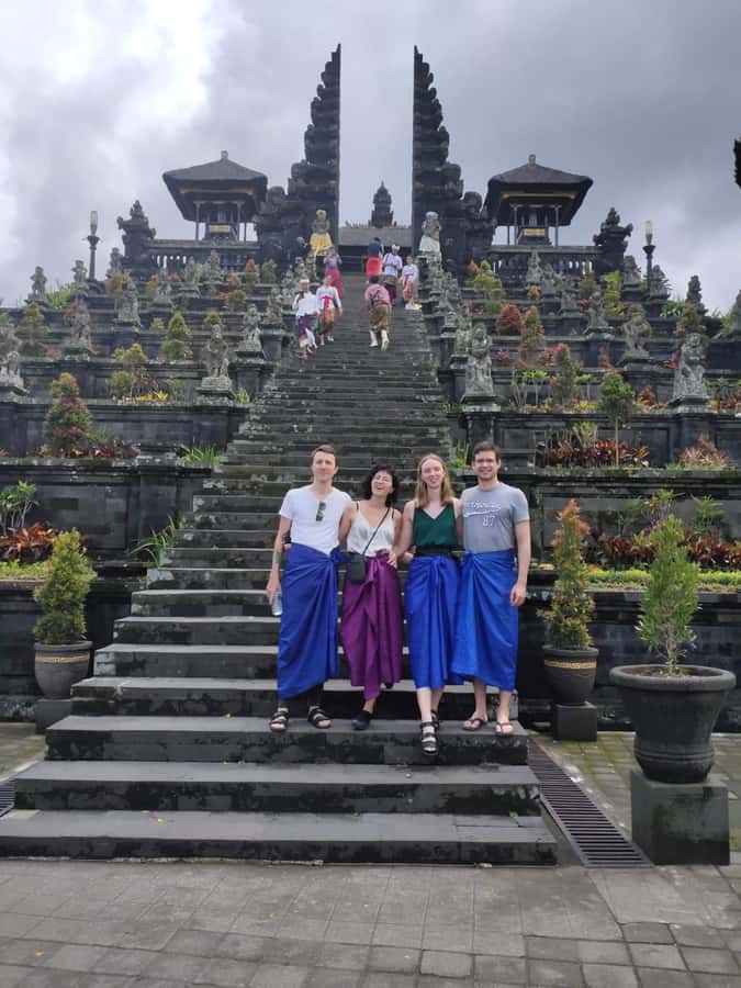Bali : Day Trip to Besakih Temple & 2 Hidden Waterfalls - Goa Raja Waterfall and its cave-like setting
