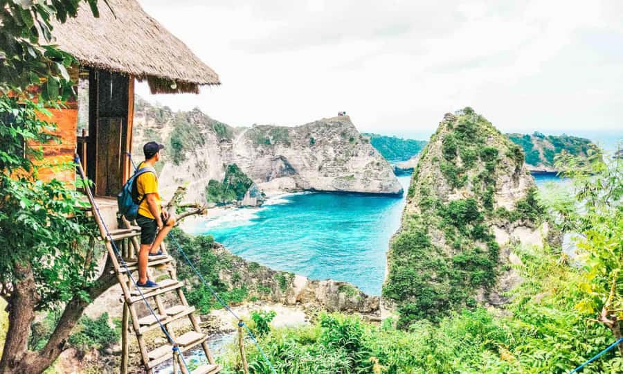 Bali: Day Trip to East Nusa Penida, Atuh & Diamond Beach - The ferry crossing from Bali