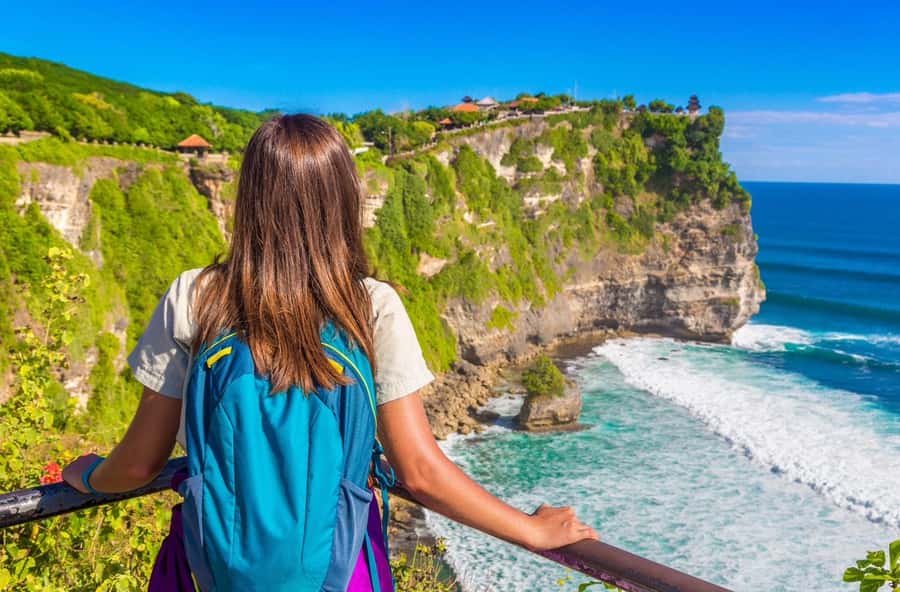 Bali: South Coast Uluwatu, Tanah Lot, and Jimbaran Day Trip - The restaurant street lunch stop