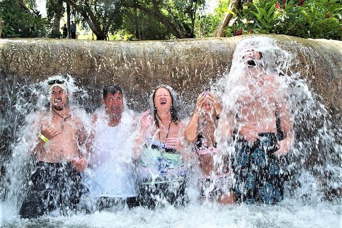 Blue Hole, Secret Falls, and Dunn's River Falls Combo Day-Trip - Dunn’s River Falls: climbing a natural staircase