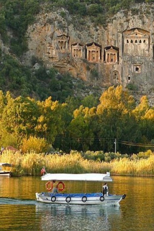 Bodrum: Dalyan Mud Baths & Iztuzu Beach Day Trip with Lunch - Arriving in Dalyan by boat