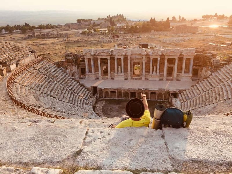 Bodrum:Pamukkale Cotton Castle & Hierapolis Day Trip w/Lunch - Pamukkale from Bodrum: a long road to a remarkable sight