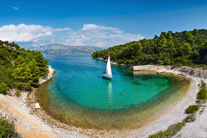 Brac Island One-Day Trip with the Sailboat Nana - Private Tour - Konopljikova Cove and the first swim