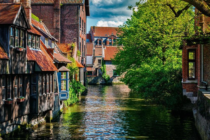 Bruges Guided or Audio Trip with Canal Cruise Option from Paris - Markt Square, waffles, and a Belgian beer stop