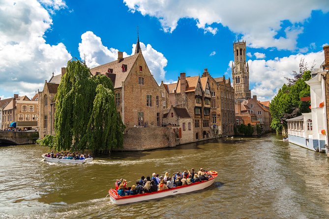Bruges Guided or Audio Trip with Canal Cruise Option from Paris - What the $192.92 price really buys