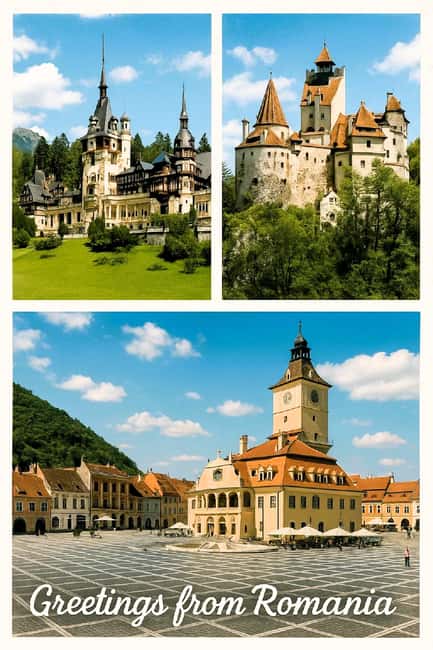 Bucharest: Peles Castle, Bran Castle & Brasov Day Trip - Peles Castle: Romania’s royal showpiece