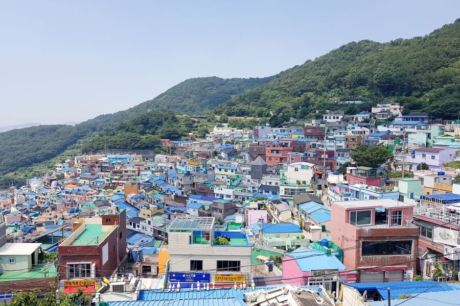 Busan: Day Trip with Gamcheon Culture Village and Sky Walk - Yeongdo Bridge and a moving piece of Busan