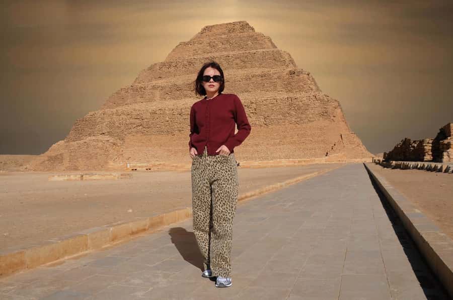 Cairo: Djoser, Bent Pyramid & Memphis Day Trip - Memphis and the statue of Ramses II