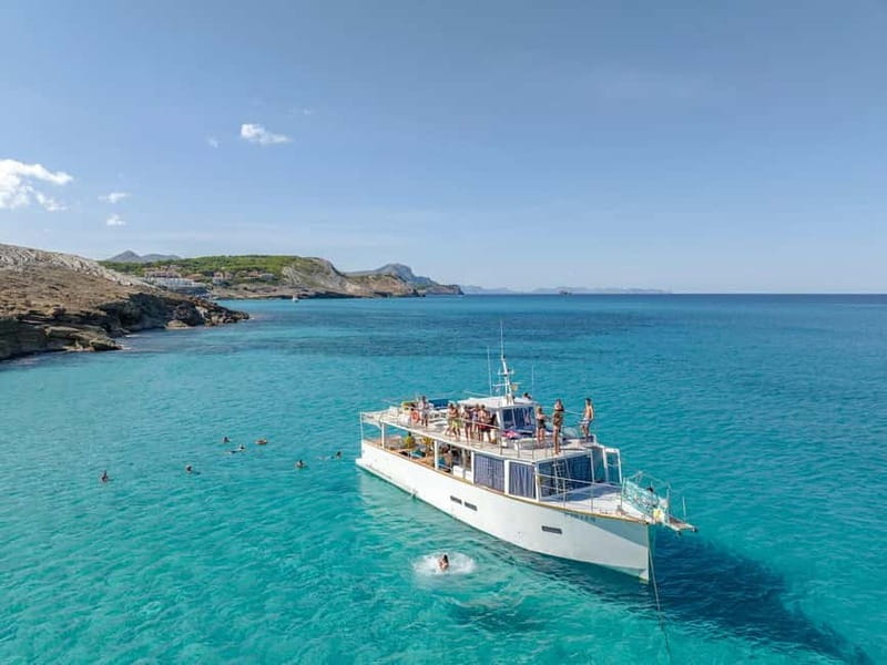 Cala Rajada: Boat Excursion with Drinks and Food - Swimming stops and time in the water