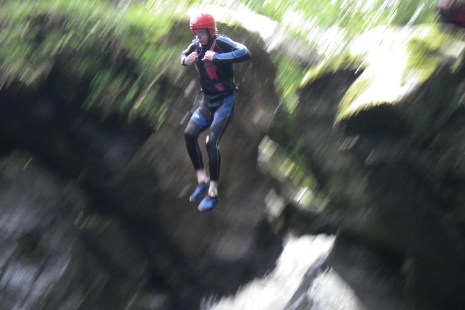 Canyoning Half-Day Trip at Keltneyburn from Aberfeldy - Swimming, climbing and cliff jumps in one session