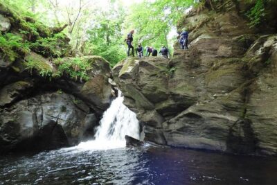 Canyoning Half-Day Trip at Keltneyburn from Aberfeldy
