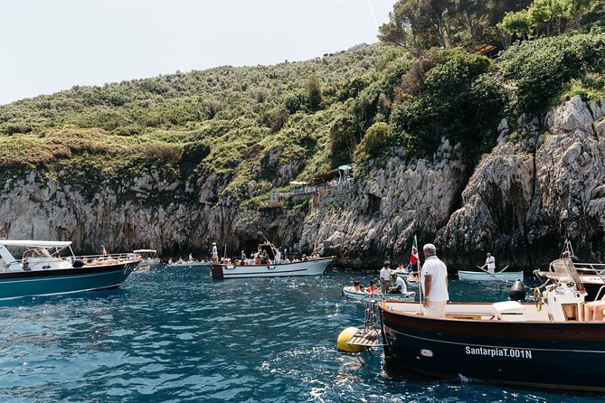 Capri & Blue Grotto Semi Private Boat Day Trip from Sorrento - A small boat changes the Capri experience