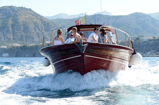 Capri & Blue Grotto Semi Private Boat Day Trip from Sorrento - Bagni Regina Giovanna and Cala di Mitigliano