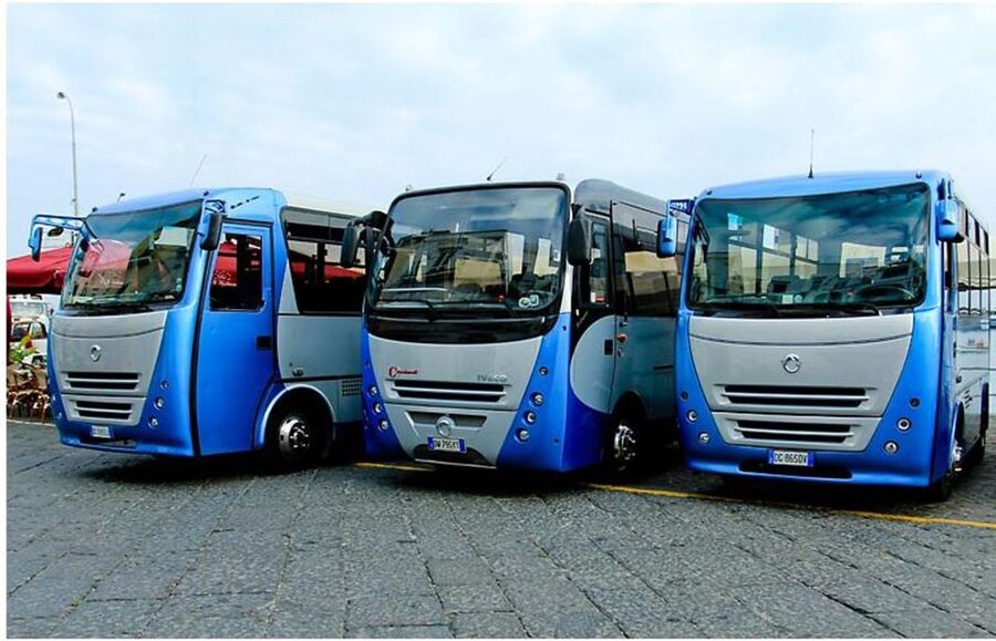 Capri: DIY Day Trip with Blue Grotto, Funicular & Lunch - Collecting your tickets at Marina Grande