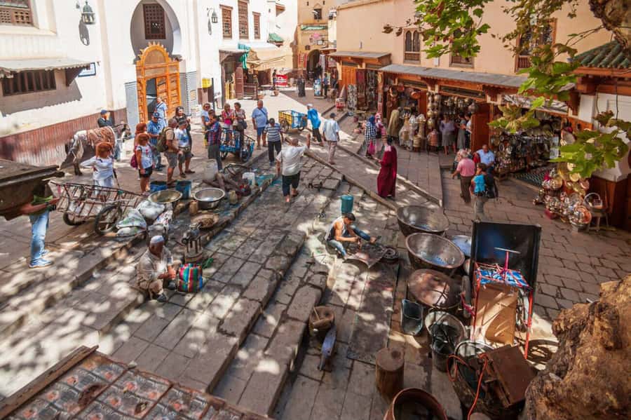 Casablanca to Fez: Scenic & Historical Day Trip with Lunch - A panoramic look at Fez