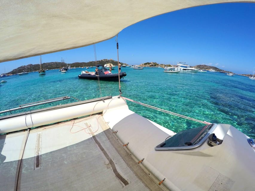 Catamaran: Day trips in La Maddalena's Archipelago - Santa Maria: another hour to swim and relax