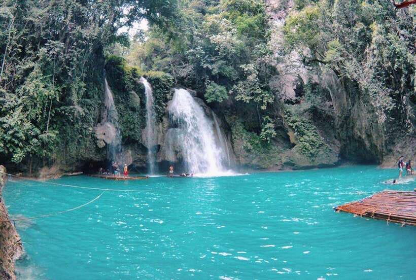 Cebu: Osmeña Peak and Kawasan Falls Canyoneering Day Trip - Kawasan Falls, the final reward