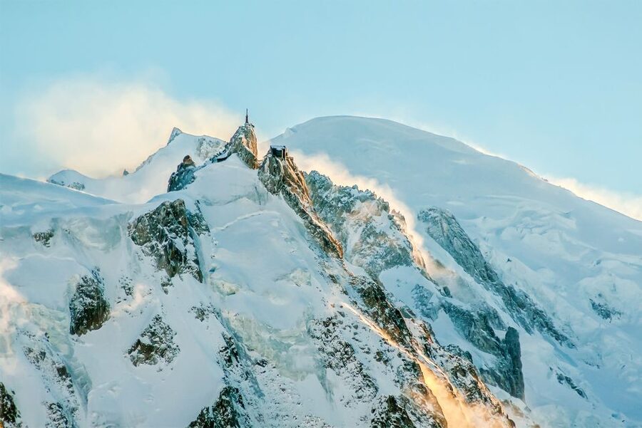 Chamonix & Mont Blanc Scenic Glass-Roof Bus Tour from Geneva - Aiguille du Midi: the main reason to add the cable car