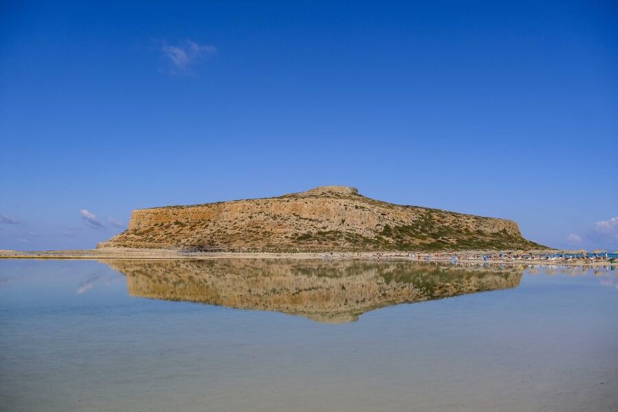 Chania/Almyrida: Balos Gramvousa Day Trip with Boat Ticket - From your Chania pickup to Kissamos Port
