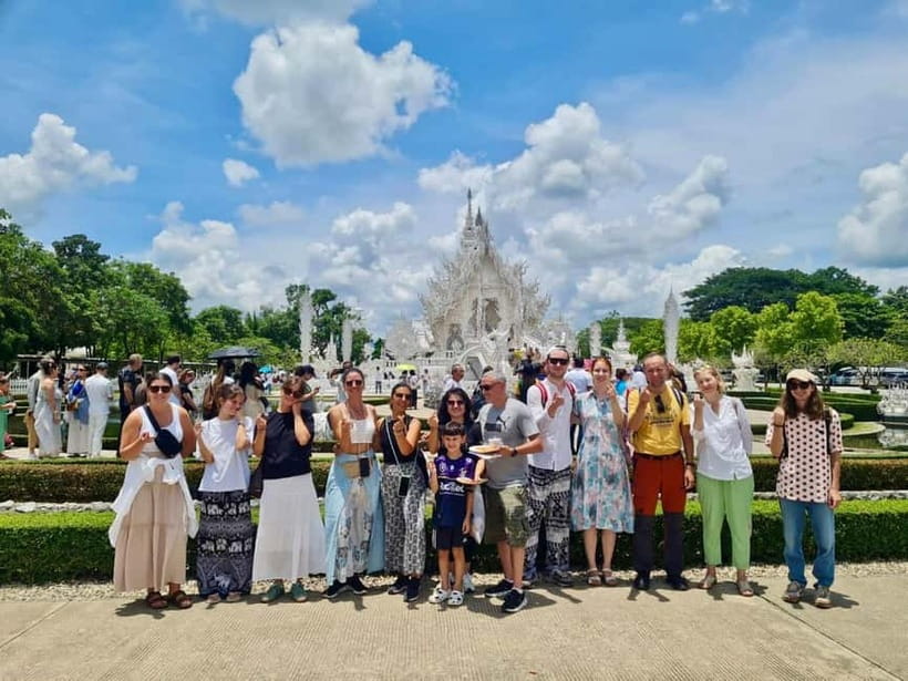 Chiang Mai: Chiang Rai Famous Temples & Hot Springs Day Trip - The White Temple makes the long drive worthwhile
