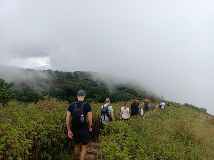 Chiang Mai: Doi Inthanon Park with Kew Mae Pan Hike Day Trip - Wachirathan Waterfall closes the day