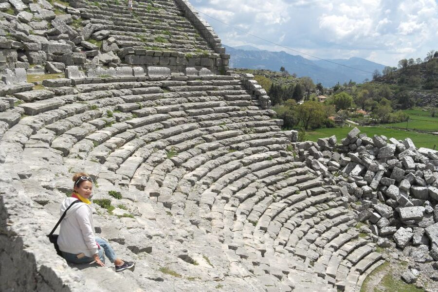 City of Side: Eagle Canyon and Selge Ancient City Day Trip - Lunch and free time beside the Koprucay River