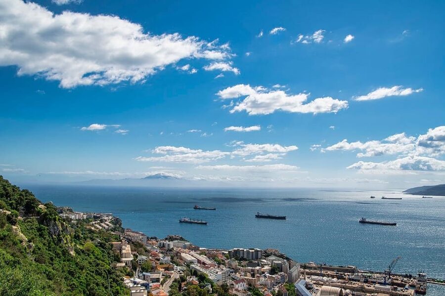 Costa del Sol: Gibraltar Day Trip with Optional Rock Tour - The Pillars of Hercules and views toward Africa