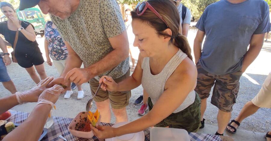 Crete: Sightseeing Day Trip with Cooking Lesson and Lunch - Meeting goats and tasting farm products