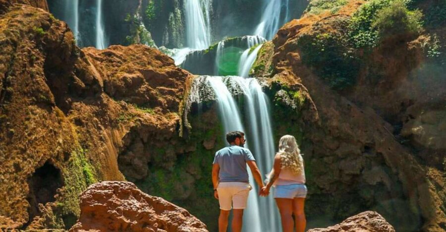 Day trip from Marrakech to Ouzoud Waterfalls - Reaching the rim of Ouzoud Waterfalls