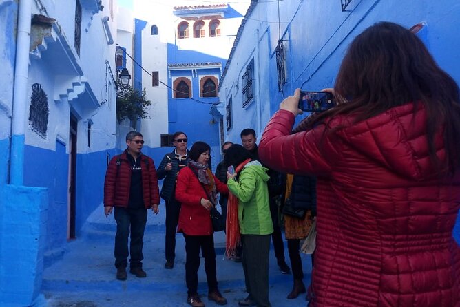 Day Trip to Chefchaouen from Fes Private /Small Group - The high viewpoint over Chefchaouen