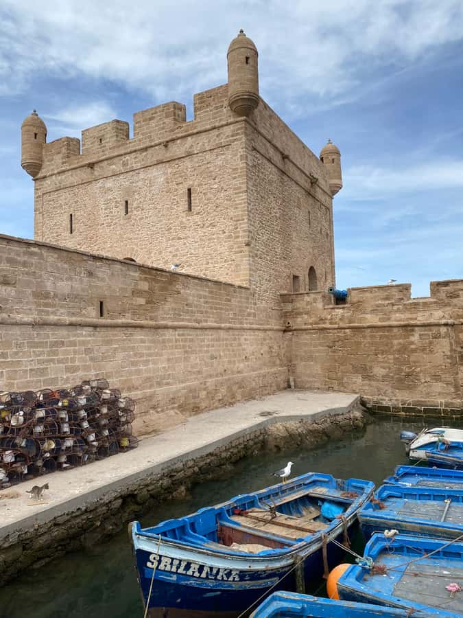 Day trip to Essaouira - Reaching the port and old fortress