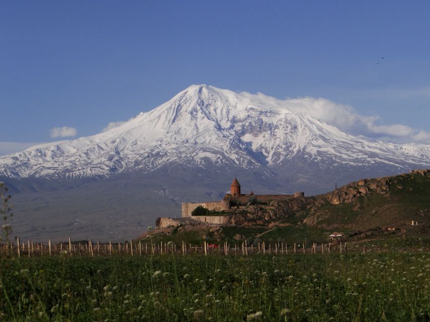 Day trip to Khor Virap, Areni Winery and Noravank Monastery - Khor Virap and the view of Mount Ararat