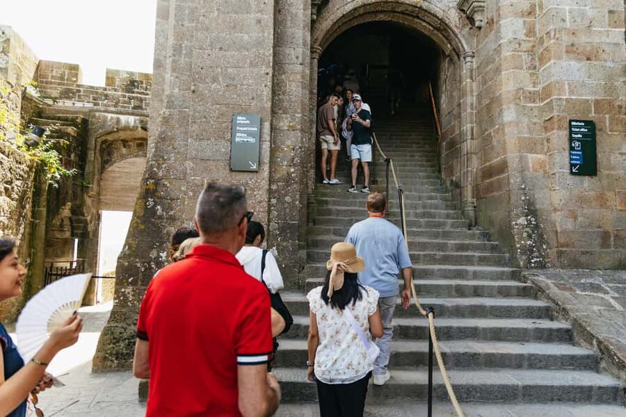 Day Trip to Mont-Saint-Michel from Paris - Walking through the medieval town